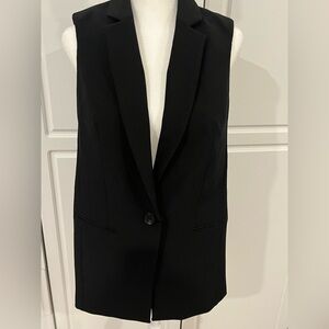 Express Black Supersoft Twill Vest: Size XS, NWT